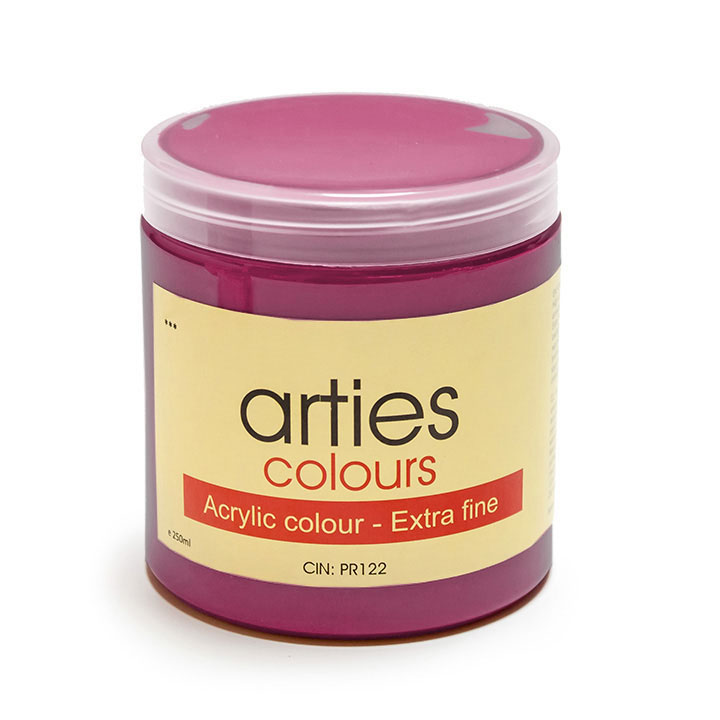 Akrylová barva Arties Colours 250 ml - Alizarin Crimson akrylové barvy Arties Colours akrylové barvy Arties Colours
