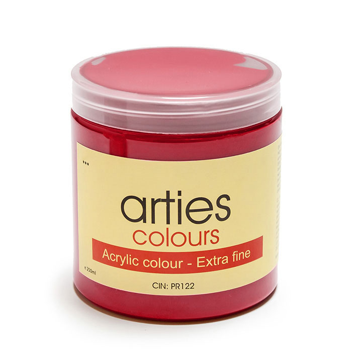 Akrylová barva Arties Colours 250 ml - Cadmium Red Middle - Hue akrylové barvy Arties Colours akrylové barvy Arties Colours