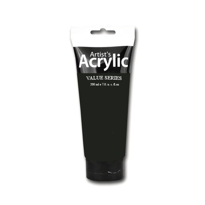 Akrylová barva PHOENIX 200 ml / 791 Mars Black akrylová barva Phoenix