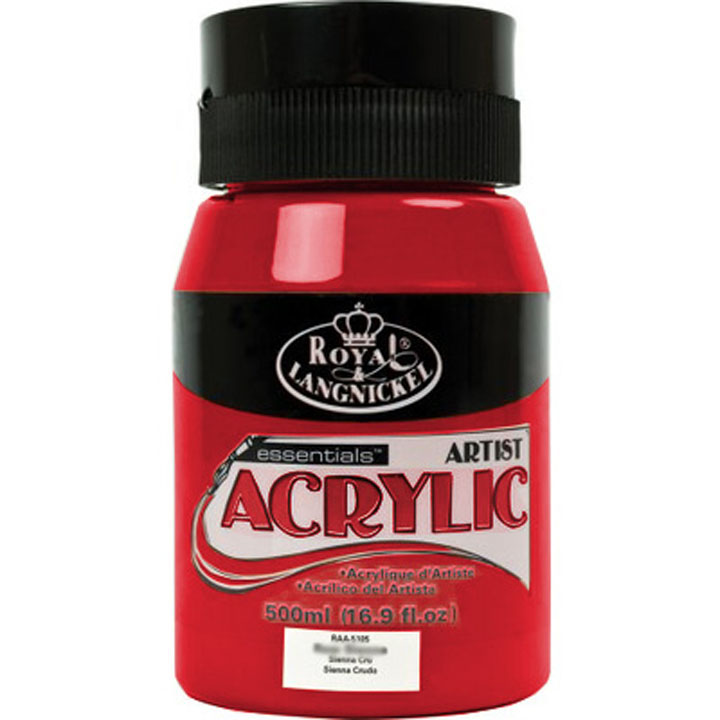 Akrylová barva Royal Essentials 500 ml / Cadmium Red