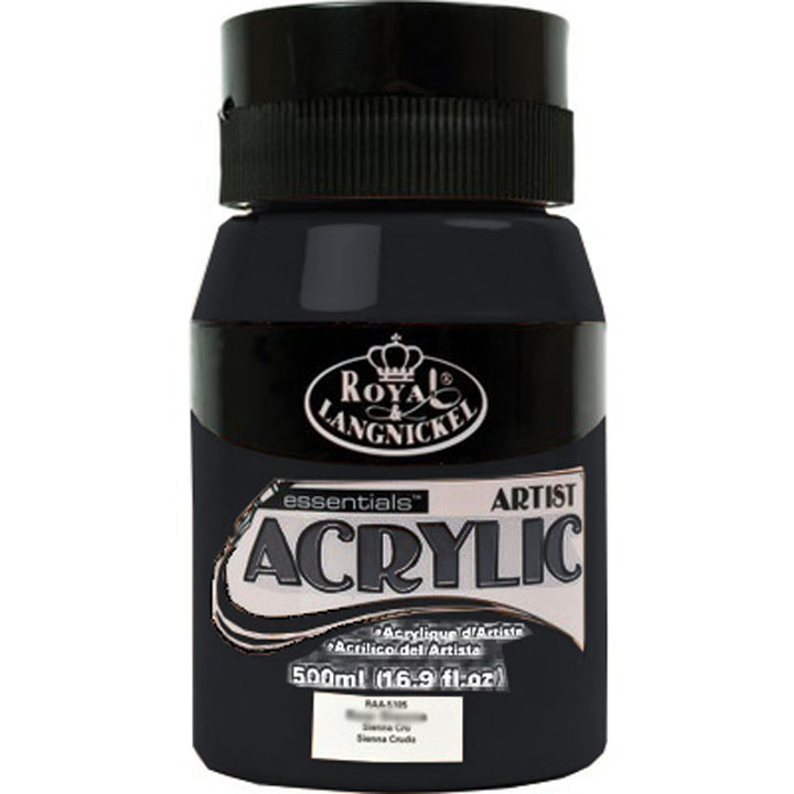 Akrylová barva Royal Essentials 500 ml / Mars Black