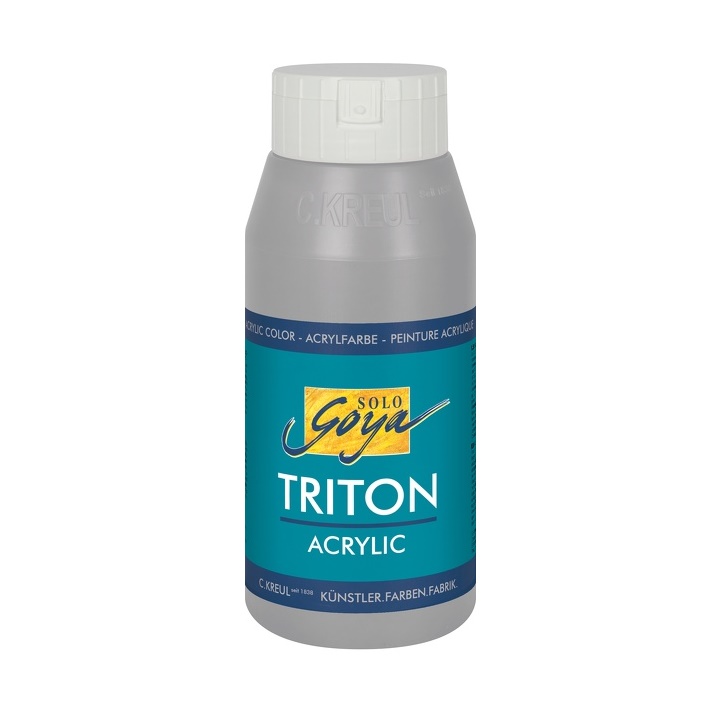 Akrylová barva Solo Goya TRITON 750 ml | Neutral Grey akrylové barvy