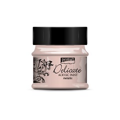 Akrylová barva Delicate metalická 50ml | různé barvy