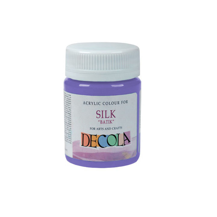 Akrylové barvy na hedvábí Decola Batik 50 ml / 607 Violet