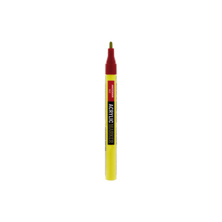 Akrylový popisovač AMSTERDAM SMALL 2mm - primary yellow