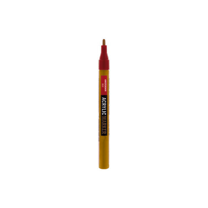 Akrylový popisovač AMSTERDAM SMALL 2mm - yellow ochre