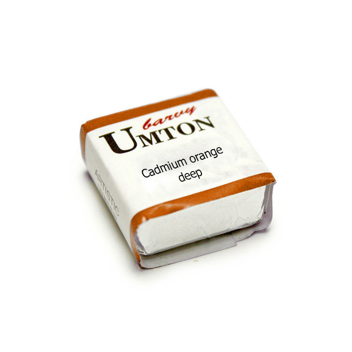 Akvarelová barva UMTON - Cadmium orange deep 2.6 ml akvarelová barva UMTON