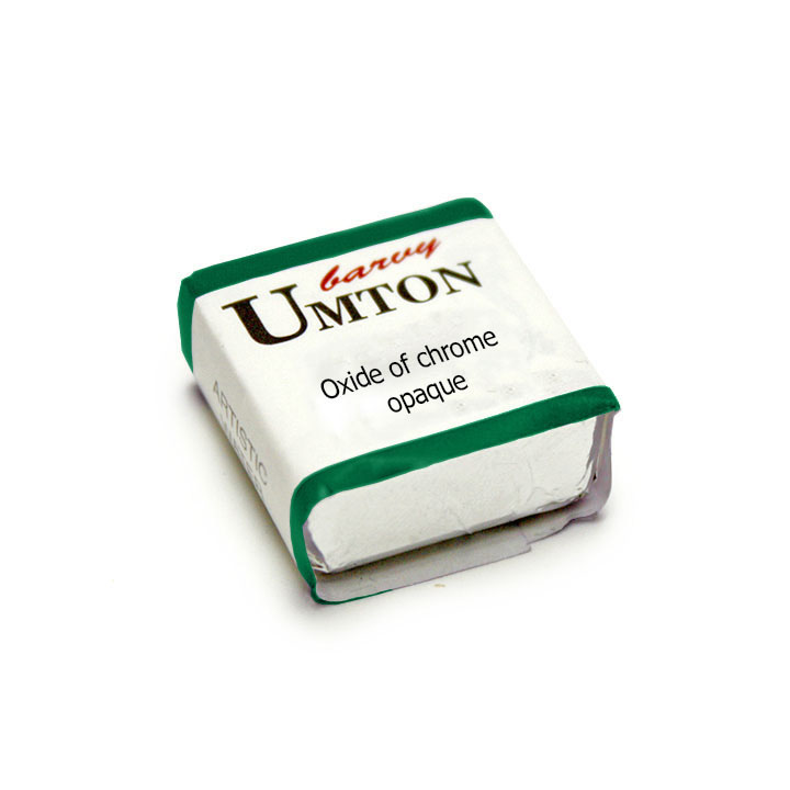Akvarelová barva UMTON - Oxide of chrome opaque 2.6 ml akvarelová barva UMTON