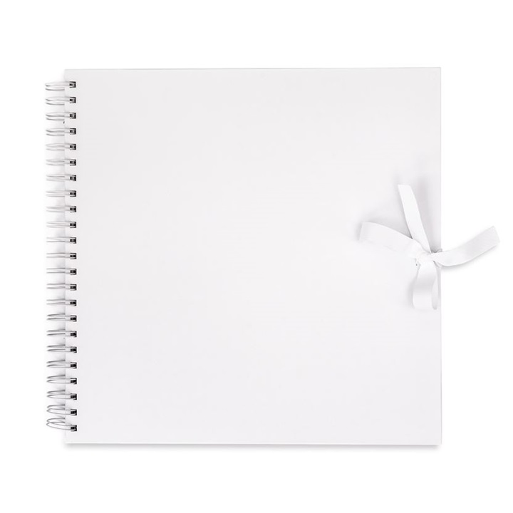Album na scrapbooking bílý - různé velikosti | 30.5 x 30.5 cm Kniha na dekorování