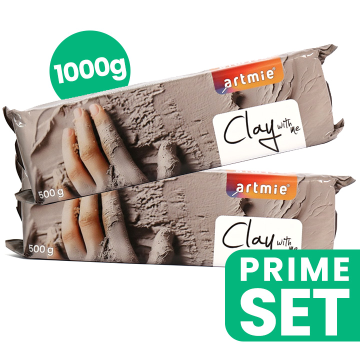 ARTMIE Clay with me Sada modelovací hmoty 2x500g