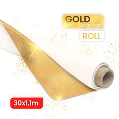 ARTMIE MIDAS zlaté malířské plátno na roli 30 metrů | šířka 100 cm