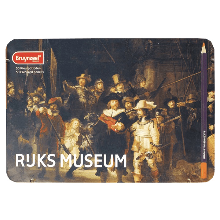 Levně Barevné tužky Bruynzeel Rijks Museum - 50 ks (barvičky)