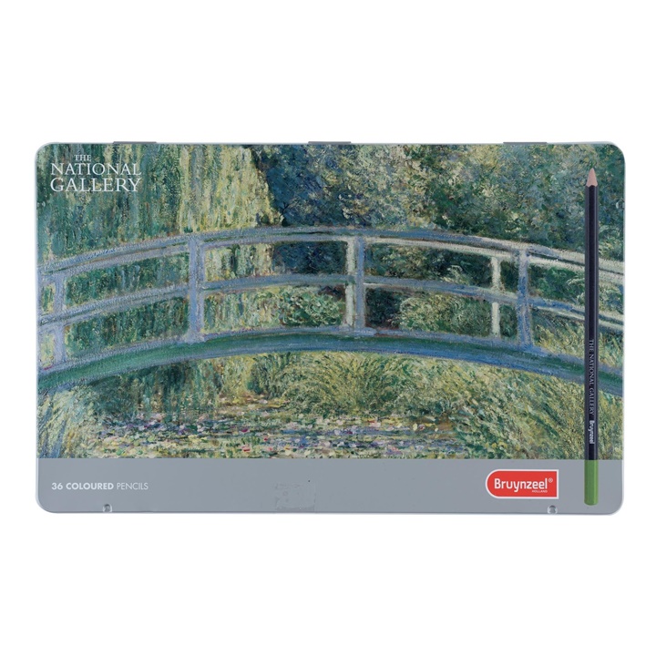 Levně Barevné tužky Bruynzeel z limitované edice Claude Monet / 36 ks