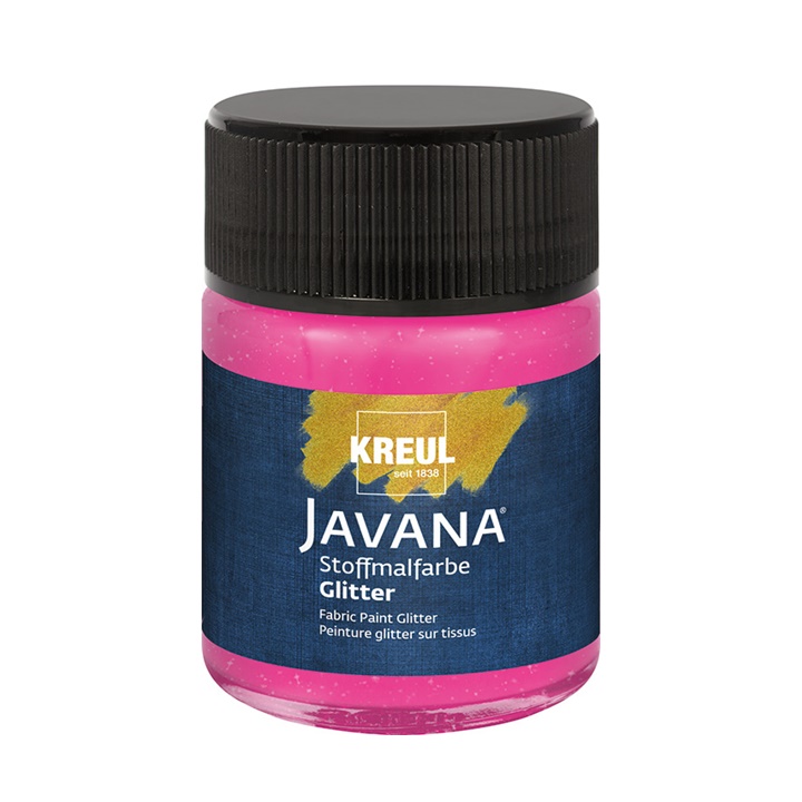 Levně Barva na textil JAVANA třpytivá 50 ml (hobby barvy)