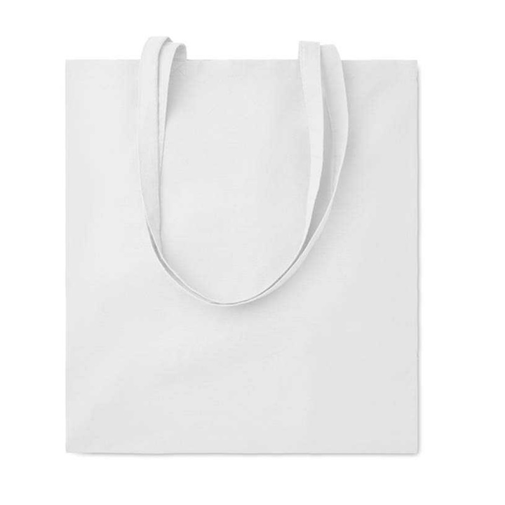 Bavlněná taška bílá 38 x 42 cm nákupní taška