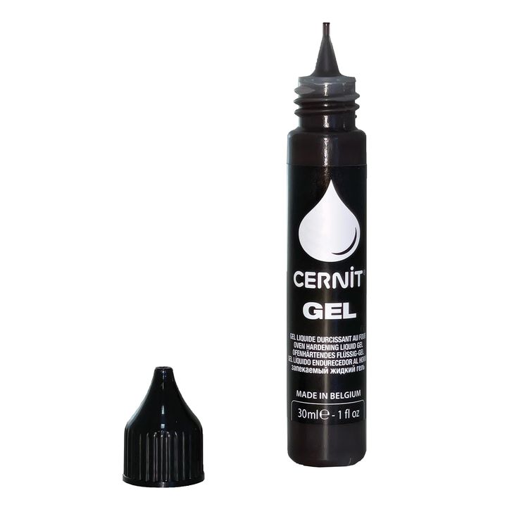 CERNIT tekutý polymerový gel 30 ml | Black polymerové lepidlo