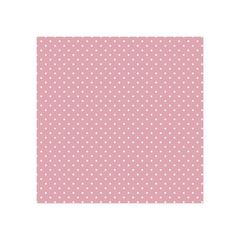 Decoupage ubrousky - White Dots on Pink  - 1ks