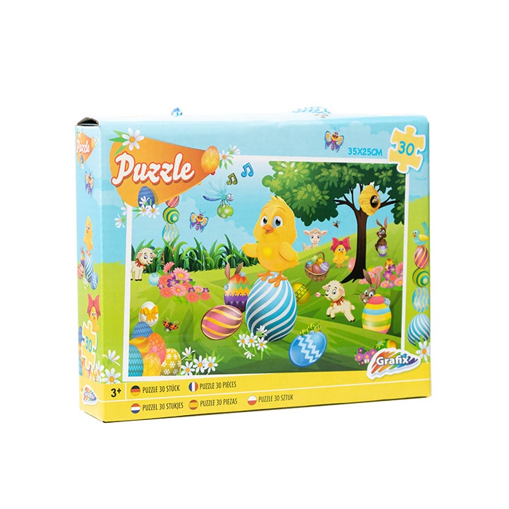 Dětské velikonoční puzzle - Kuře Puzzle pro děti