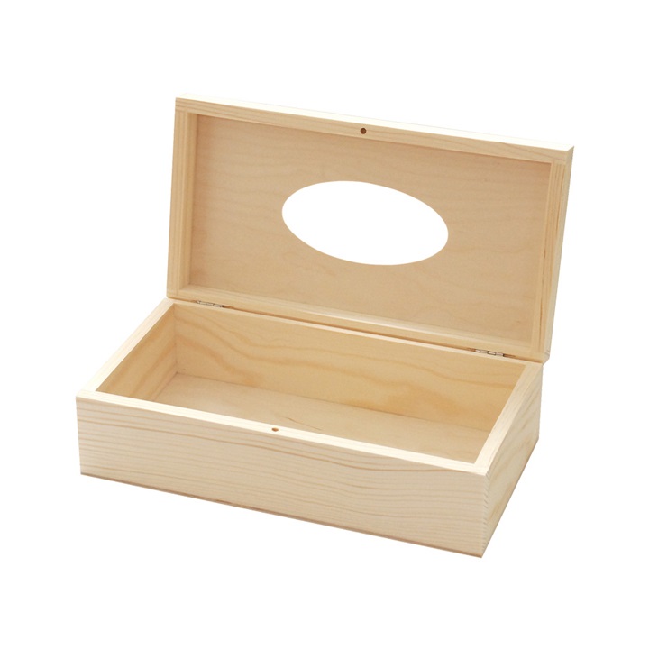 Dřevěná krabička na ubrousky 26x13.7x8 cm dřevěné polotovary na tvoření