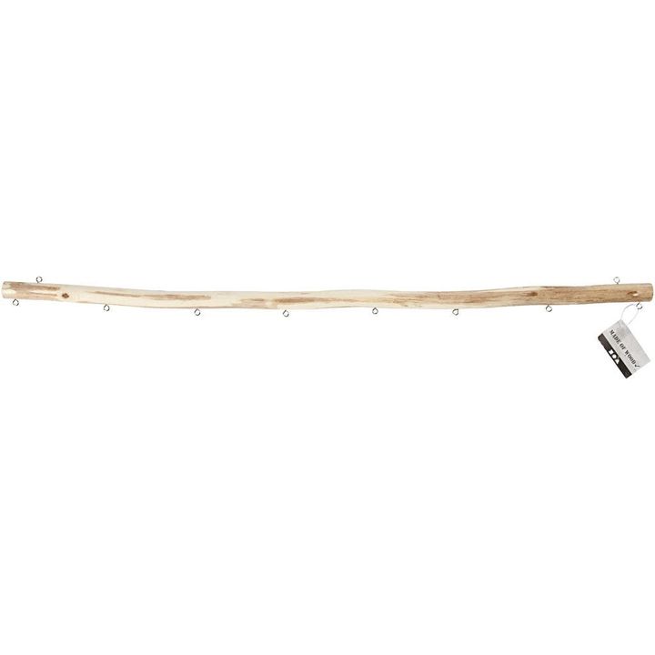 Levně Dřevěná tyč na vázání macrame 60 cm (Dřevěná palička)