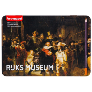 Barevné tužky Bruynzeel z limitované edice Rembrandt Harmensz. van Rijn / 50 ks