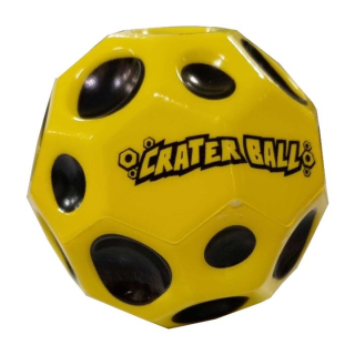 Fidget Crater Ball antistrestový míček | žlutá