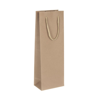 Papírová taška na víno 12 x 35 x 8 cm