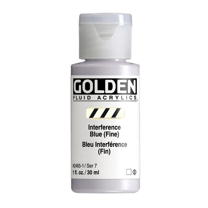GOLDEN Fluid Interference Acrylic Paint 30 ml | Různé barvy