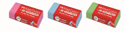 Levně guma Dust-free PVC / 24 pastelová (Faber Castell - guma)