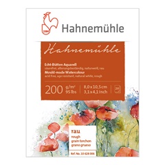 Hahnemühle Hrubý akvarelový papír 8x10,5 cm