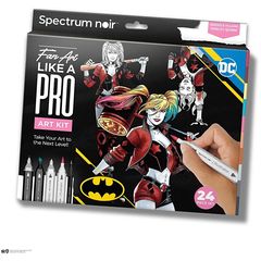 Ilustrační výtvarná stavebnice HARLEY QUINN