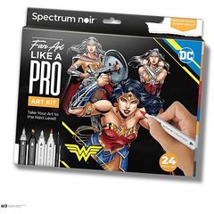 Ilustrační výtvarná stavebnice WONDER WOMAN