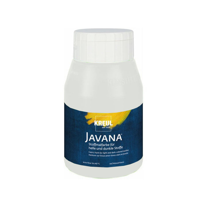 Javana Barva na světlý a tmavý textil 500 ml / 53 White