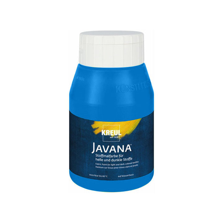 Javana Barva na světlý a tmavý textil 500 ml / 56 Blue