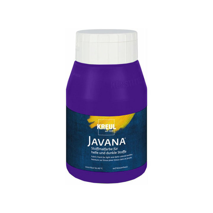 Javana Barva na světlý a tmavý textil 500 ml / 57 Violet