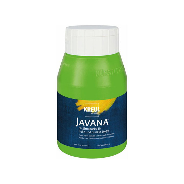 Javana Barva na světlý a tmavý textil 500 ml / 60 Leaf Green