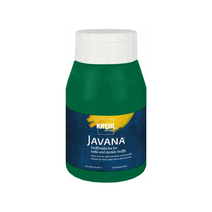 Javana Barva na světlý a tmavý textil 500 ml / 65 Dark Green