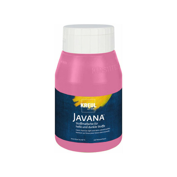 Javana Barva na světlý a tmavý textil 500 ml / 68 Rosé