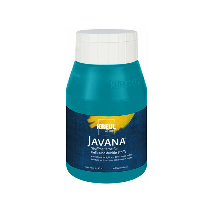 Javana Barva na světlý a tmavý textil 500 ml / 80 Turquoise