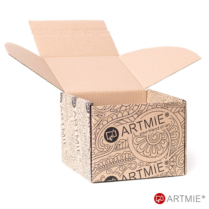 Kartonová krabice s potiskem ARTMIE 10 ks | &lt;x&gt;200x200x150&lt;/x&gt; mm balicí krabice