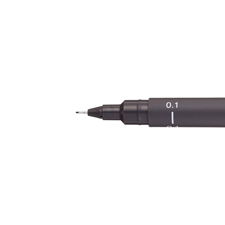 Kreativní vložka UNI PIN 0,1 mm | dark grey technické pero