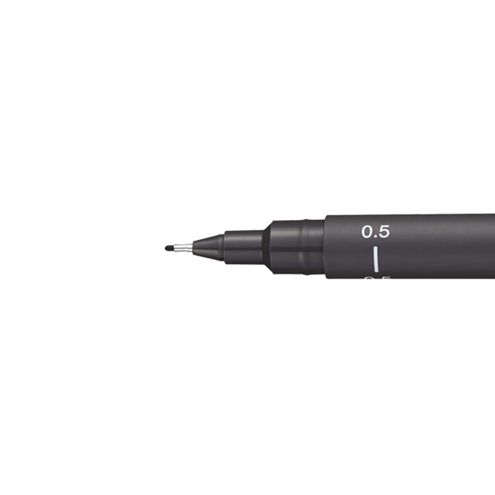 Kreativní vložka UNI PIN 0,5 mm | dark grey technické pero