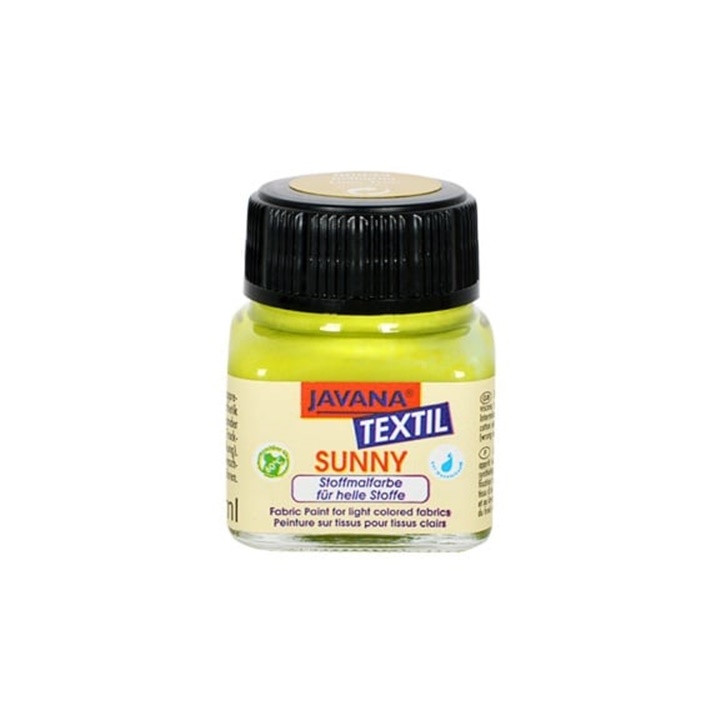 KREUL JAVANA barva na světlý textil 20 ml | yellow-green hobby barva