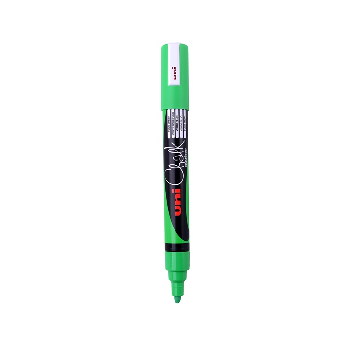 Křídový popisovač UNI POSCA PWE-5M 1.8 - 2.5 MM | fluo green dekorativní fix