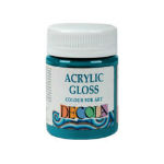 Lesklá akrylová barva Decola 56 ml / Turquoise Blue