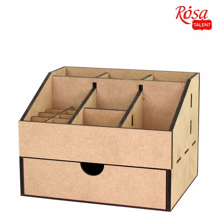 MDF organizér s 1 zásuvkou ROSA TALENT 22,5x18x16,5 cm