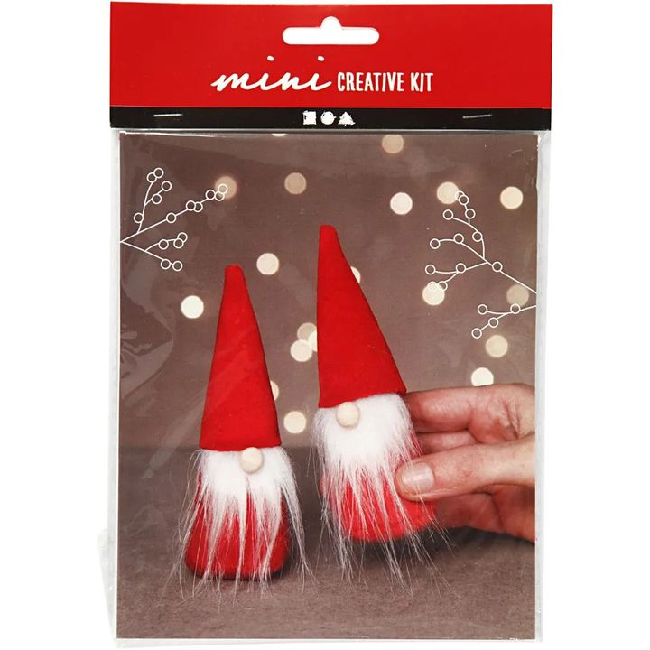 Mini kreativní sada Vánoční elfové kreativní set na šití