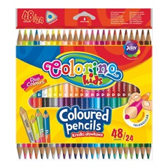 Oboustranné barevné tužky Colorino 24 ks