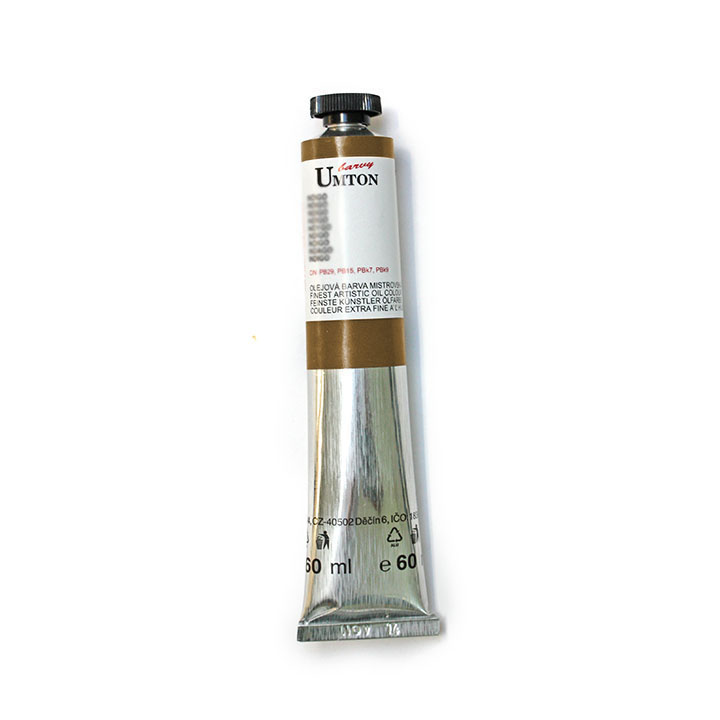 Olejová barva Umton 60 ml - Raw Sienna olejové barvy Umton olejové barvy Umton