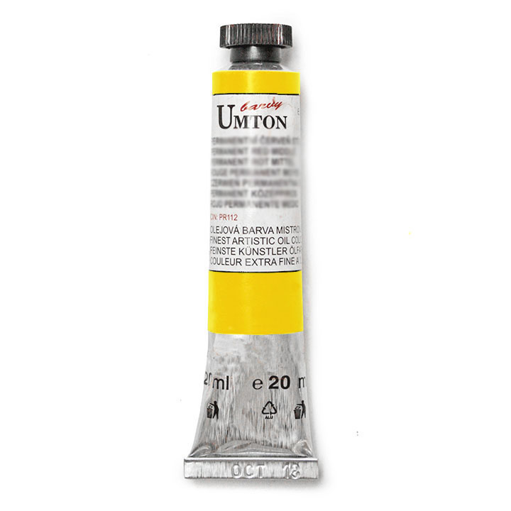 Olejová barva UMTON -Cadmium yellow light 20 ml olejová barva UMTON
